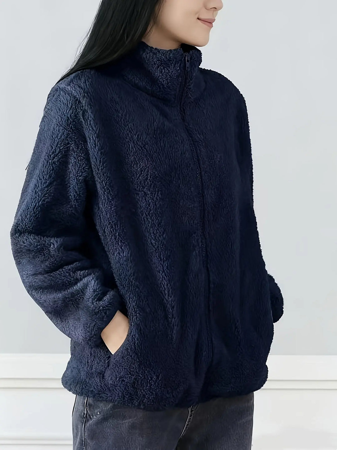 Textura polar suave microfibra premium