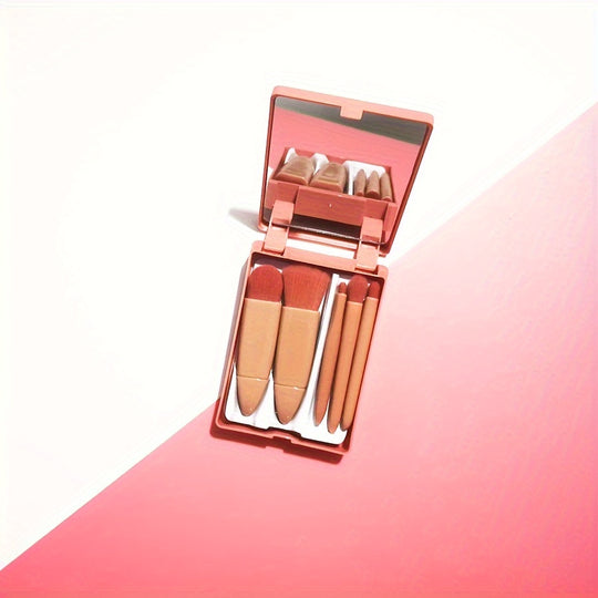 Mini Kit Brochas Premium: Elegancia Compacta para la Profesional de la Salud.