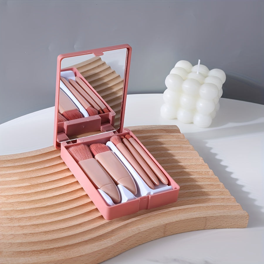 Mini Kit Brochas Premium: Elegancia Compacta para la Profesional de la Salud.