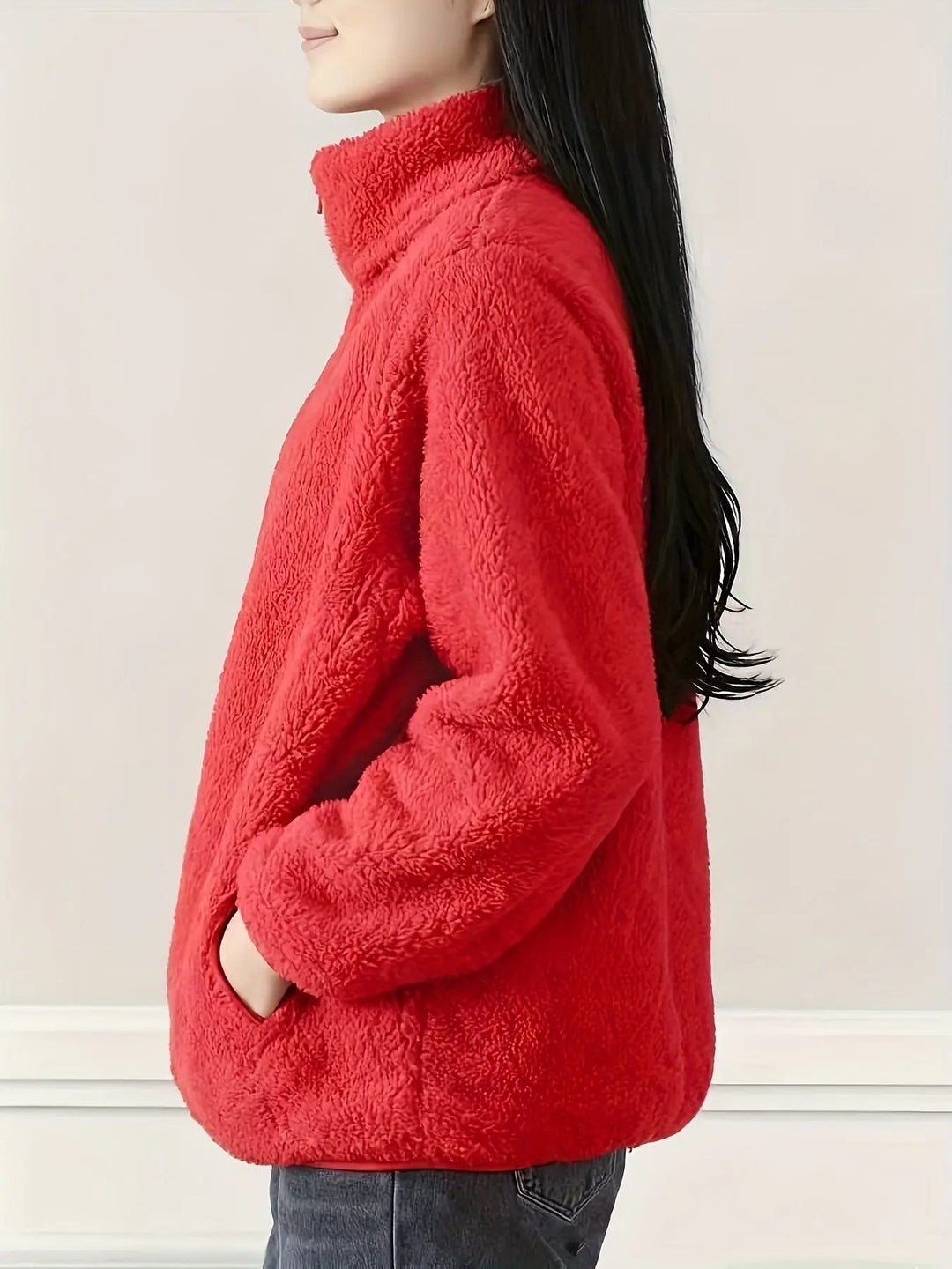 Chaqueta Polar Femenina Médica Premium.